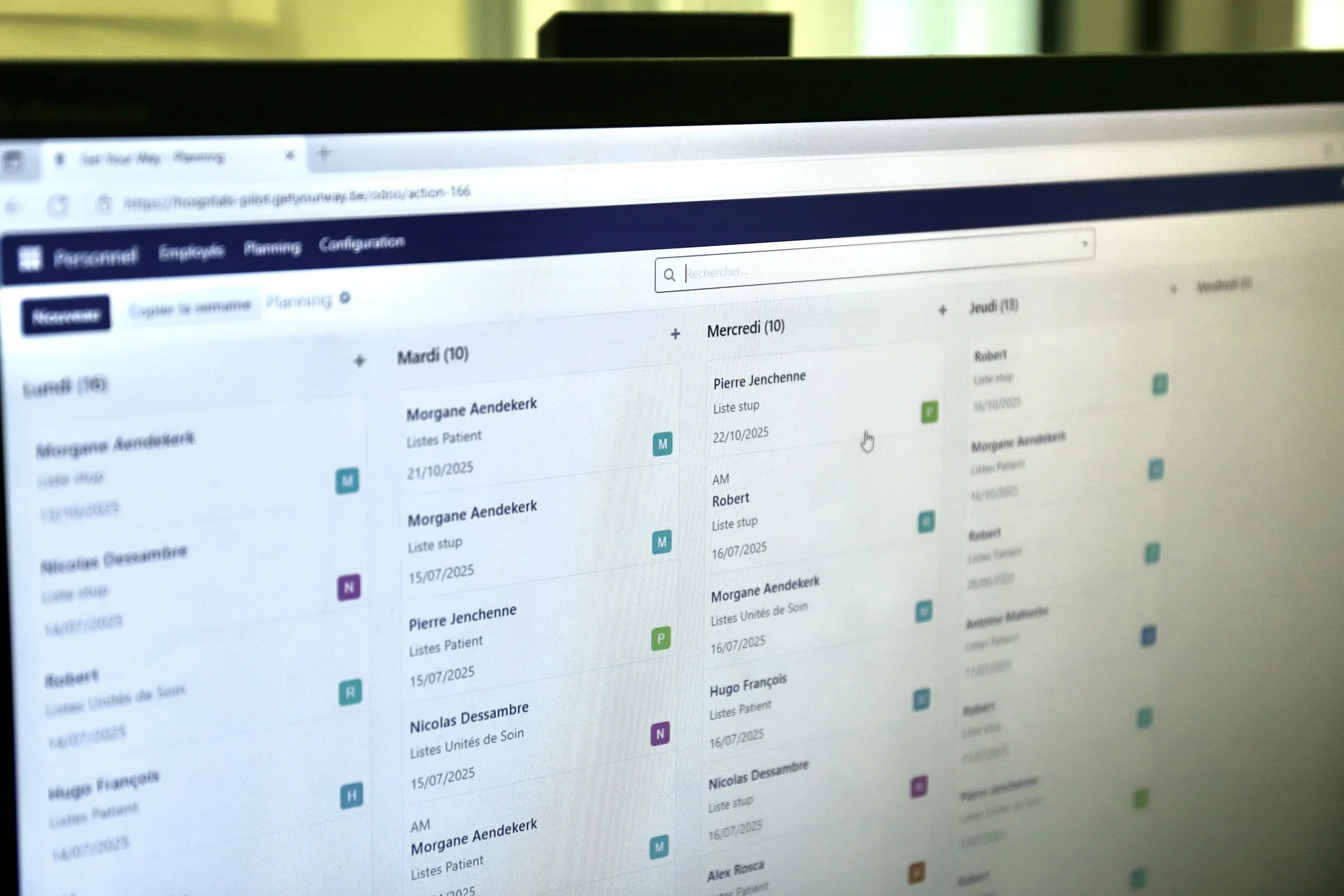 Étape du workflow {step}