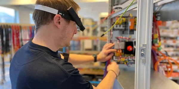 Assembly at Alpha Innovations with Get Your Way glasses