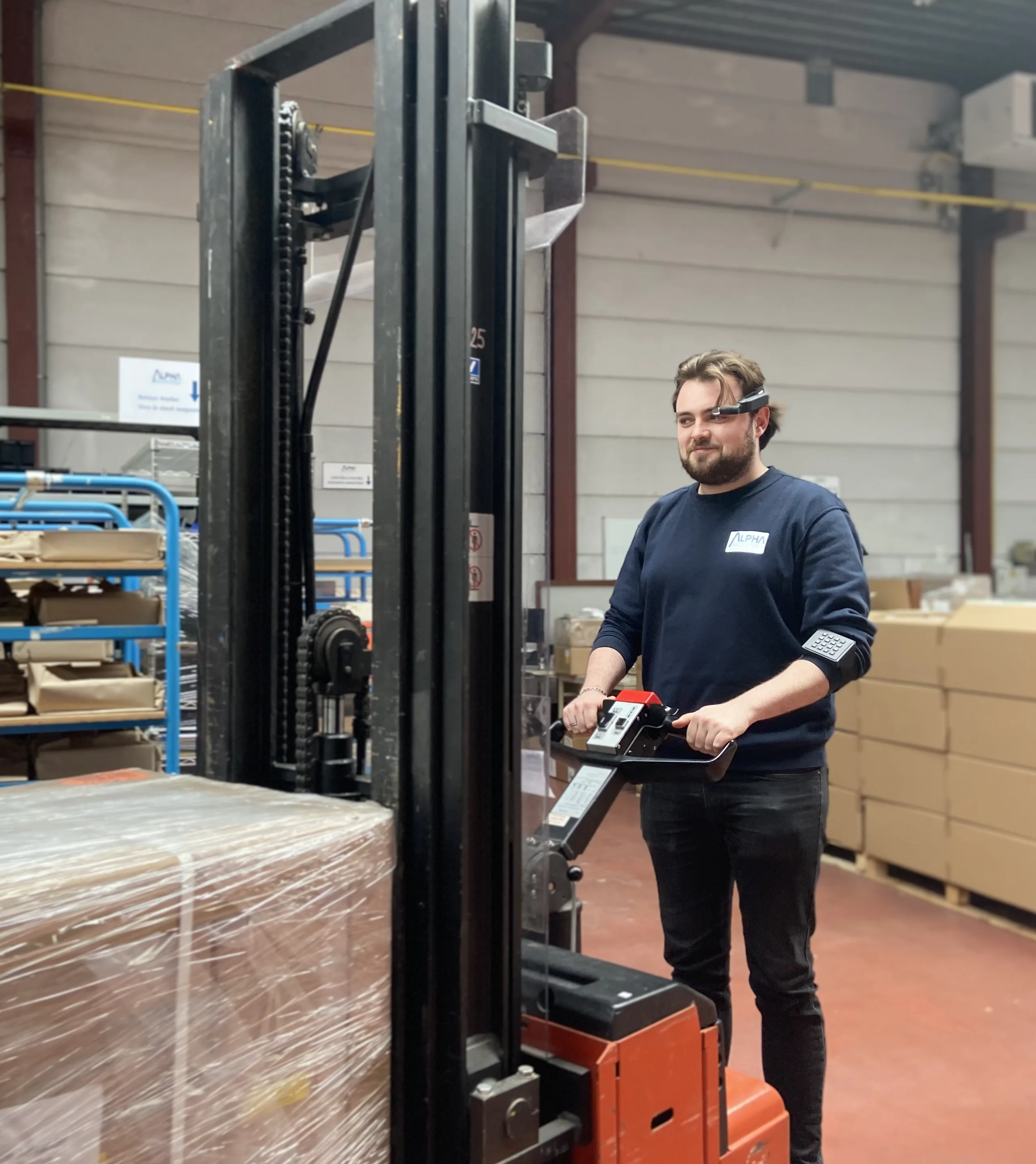 Opérateur picking avec aRdent